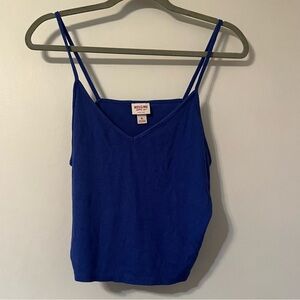 mossimo brand, cropped, tank top, spaghetti strap